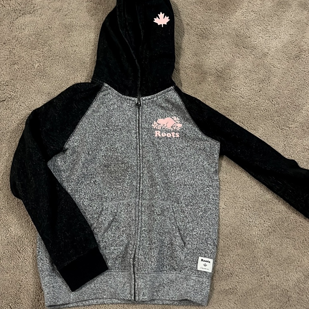 Roots Hoodie Zip Up Youth XL